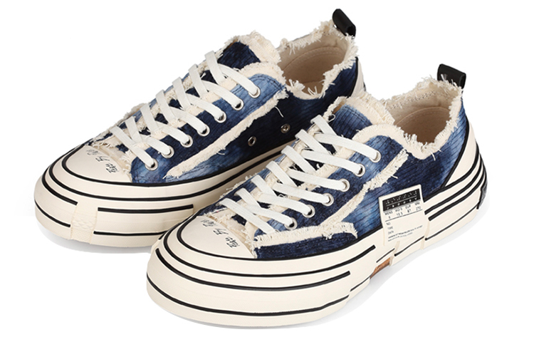 【代購】VESSEL Low top Canvas Shoes Unisex Blue S21X15B