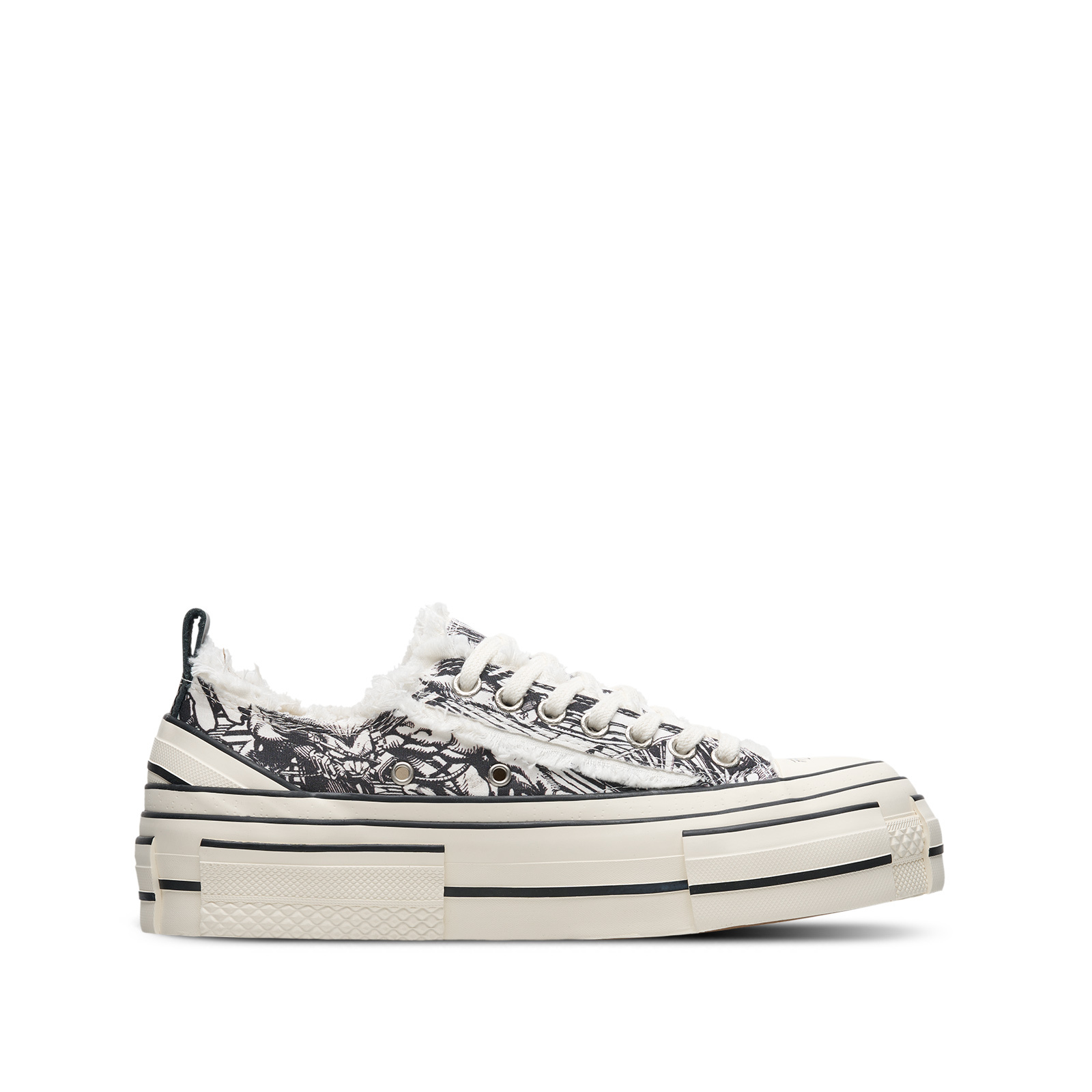 【代購】XVESSEL x MARVEL Low top Canvas Shoes Unisex Black F23X27B