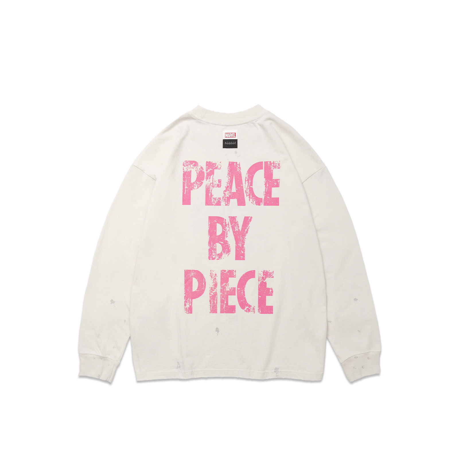 【代購】VESSEL X MARVEL/ Sweatshirt Unisex White Y23X6109W3