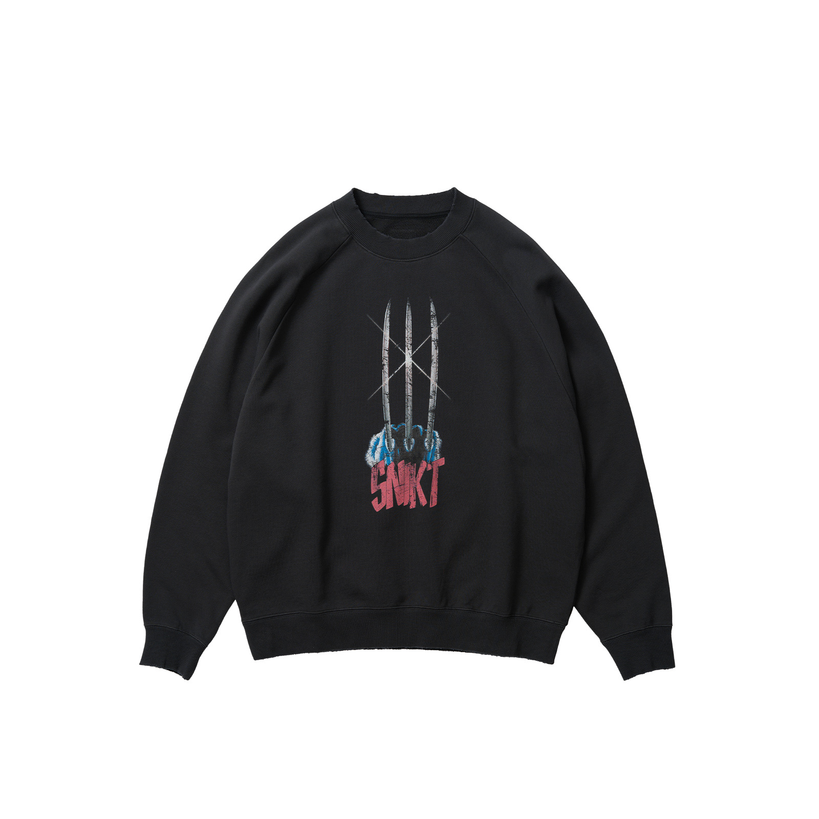 【代購】VESSEL x MARVEL/, Sweatshirt Unisex Black Y23X6107B