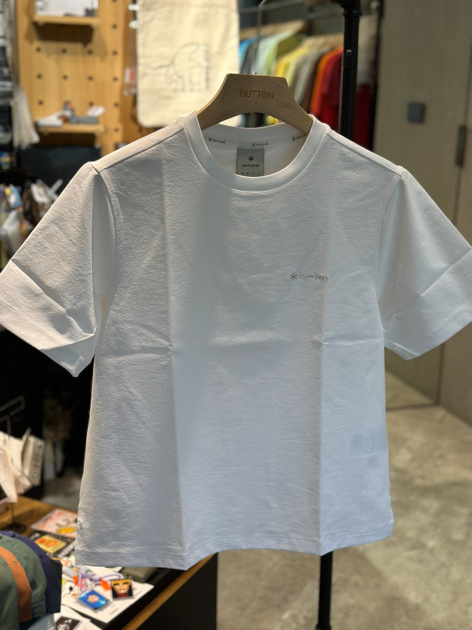 【零碼折扣】Snow Peak Classic Woven Women Short Sleeve T-shirt 25SS 女款 基本款 刺繡 短tee S25MWTTS17