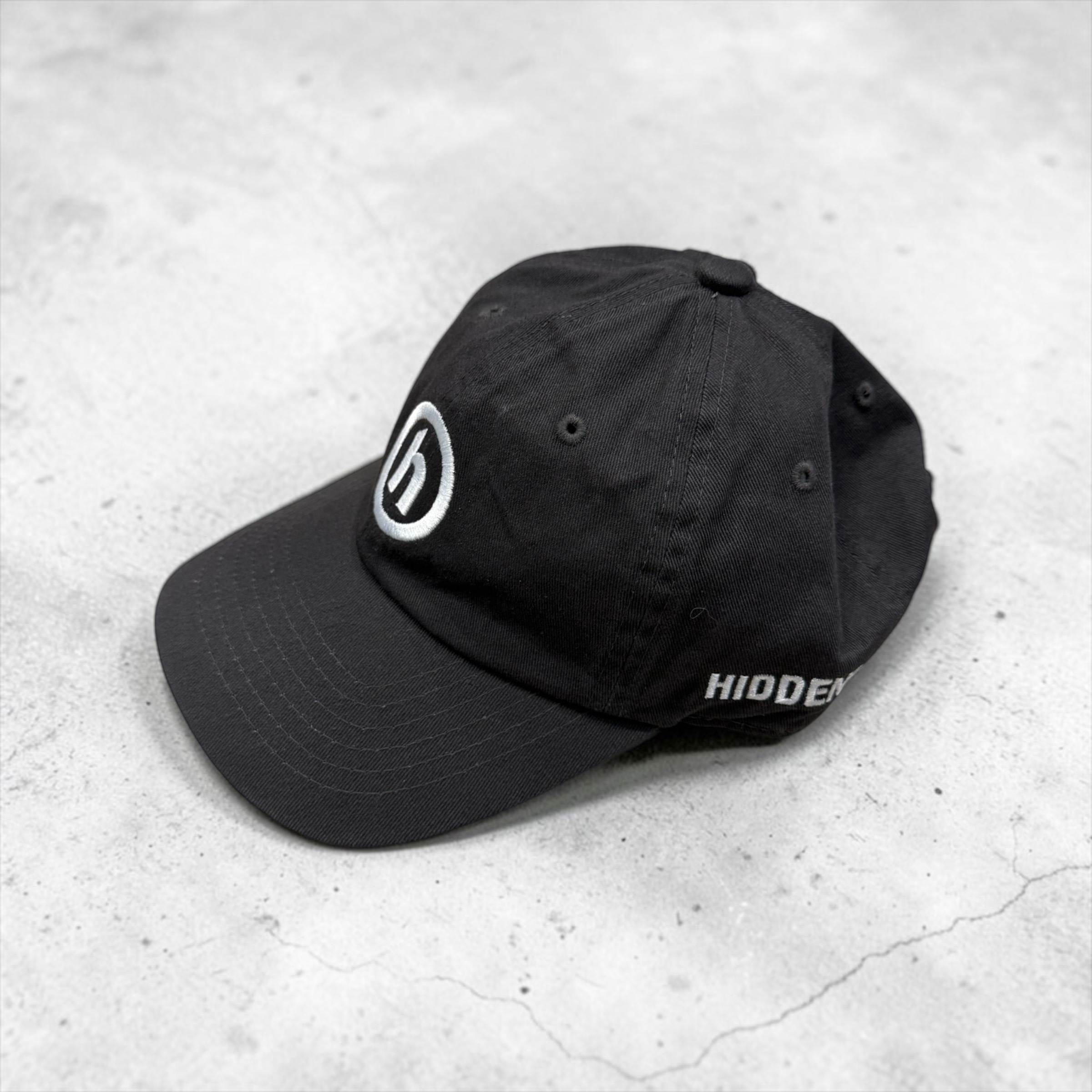 限量現貨 Hidden NY H logo dad hat 鐵灰