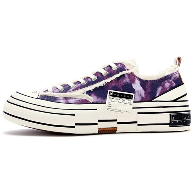 【代購】Street Dance Ⅲ x VESSEL G.O.P.Lows Low top Canvas Shoes Unisex Purple S20X009Z