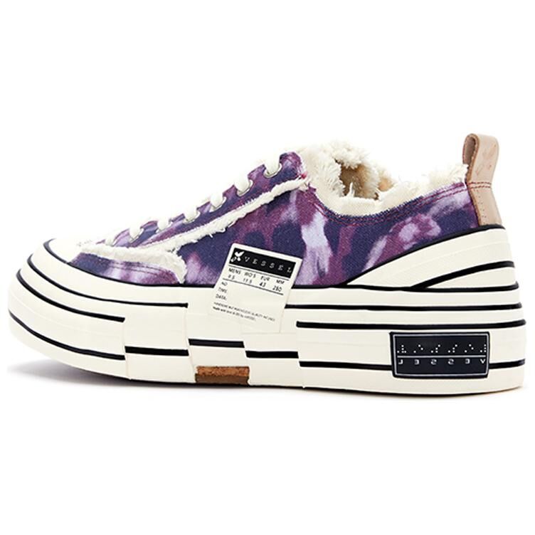 【代購】Street Dance Ⅲ x VESSEL G.O.P.Lows Low top Canvas Shoes Unisex Purple S20X009Z