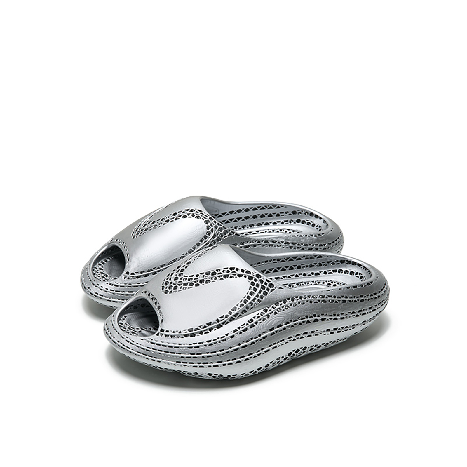 【代購】HajimeSorayama x VESSEL Slide Slippers Unisex Silver S25X75S