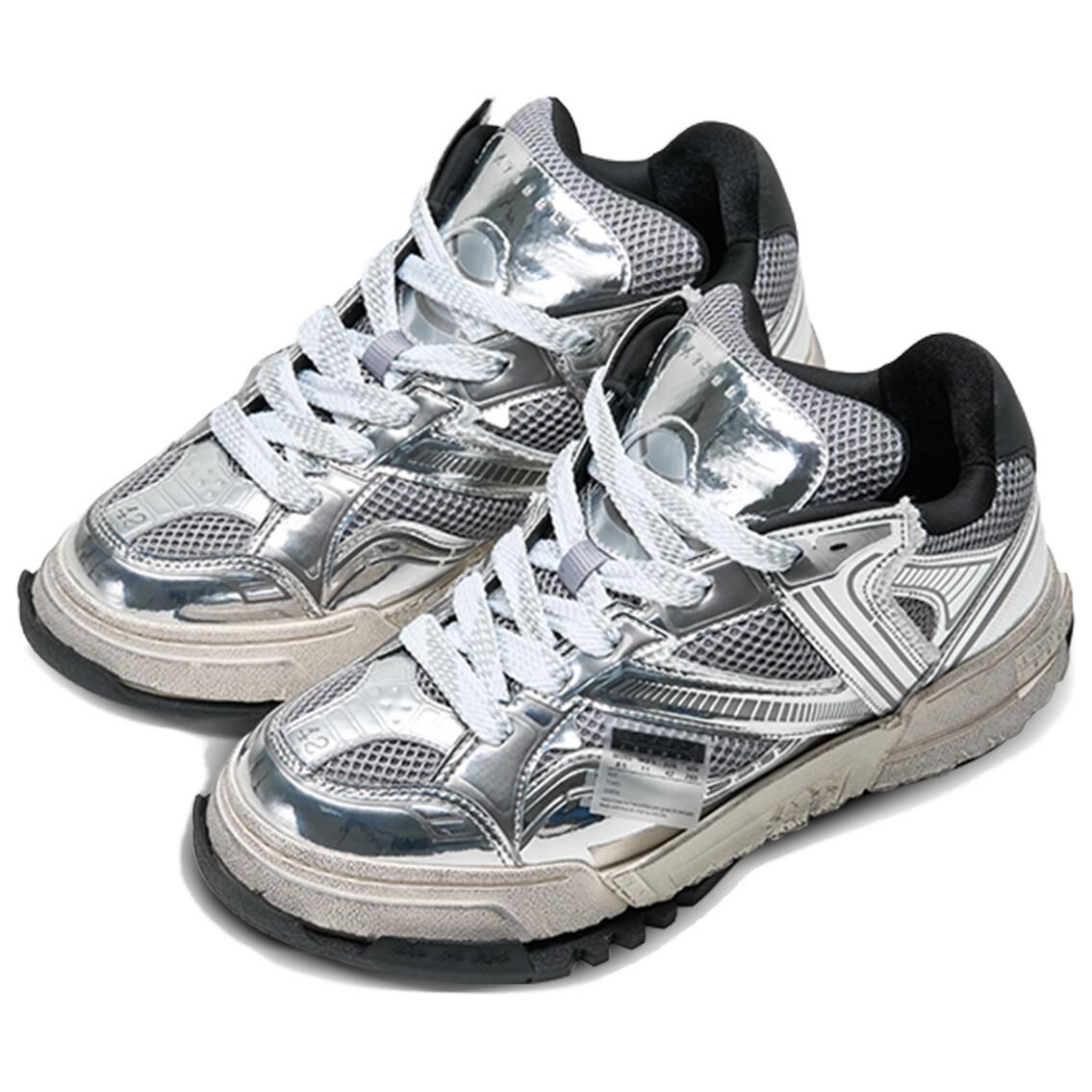 【代購】HajimeSorayama x VESSEL Mid top Casual Shoes Unisex Silver F24X64S