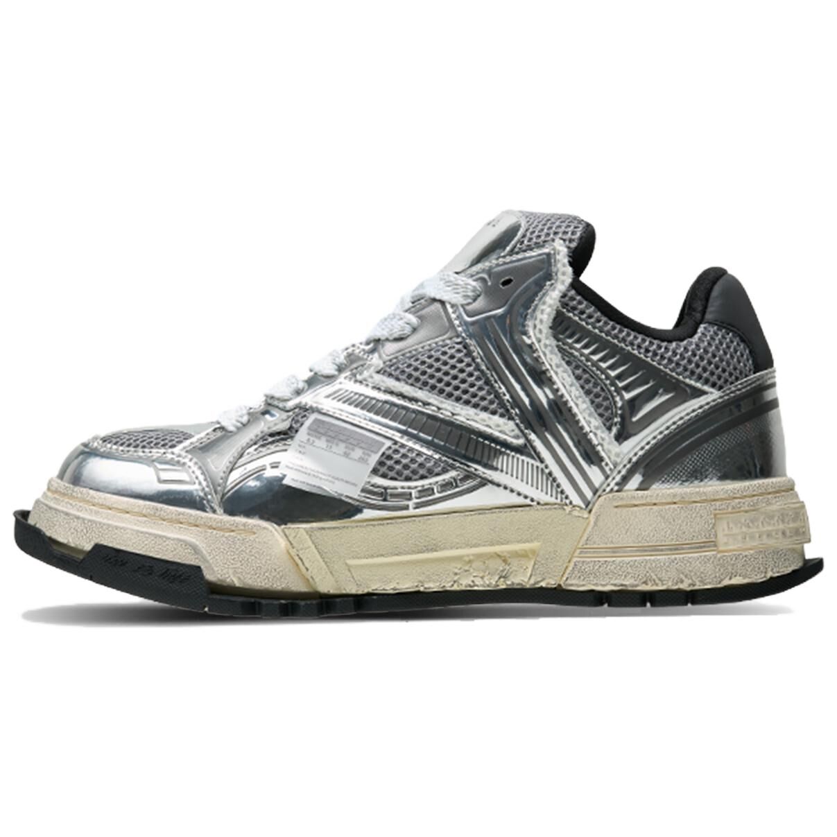 【代購】HajimeSorayama x VESSEL Mid top Casual Shoes Unisex Silver F24X64S