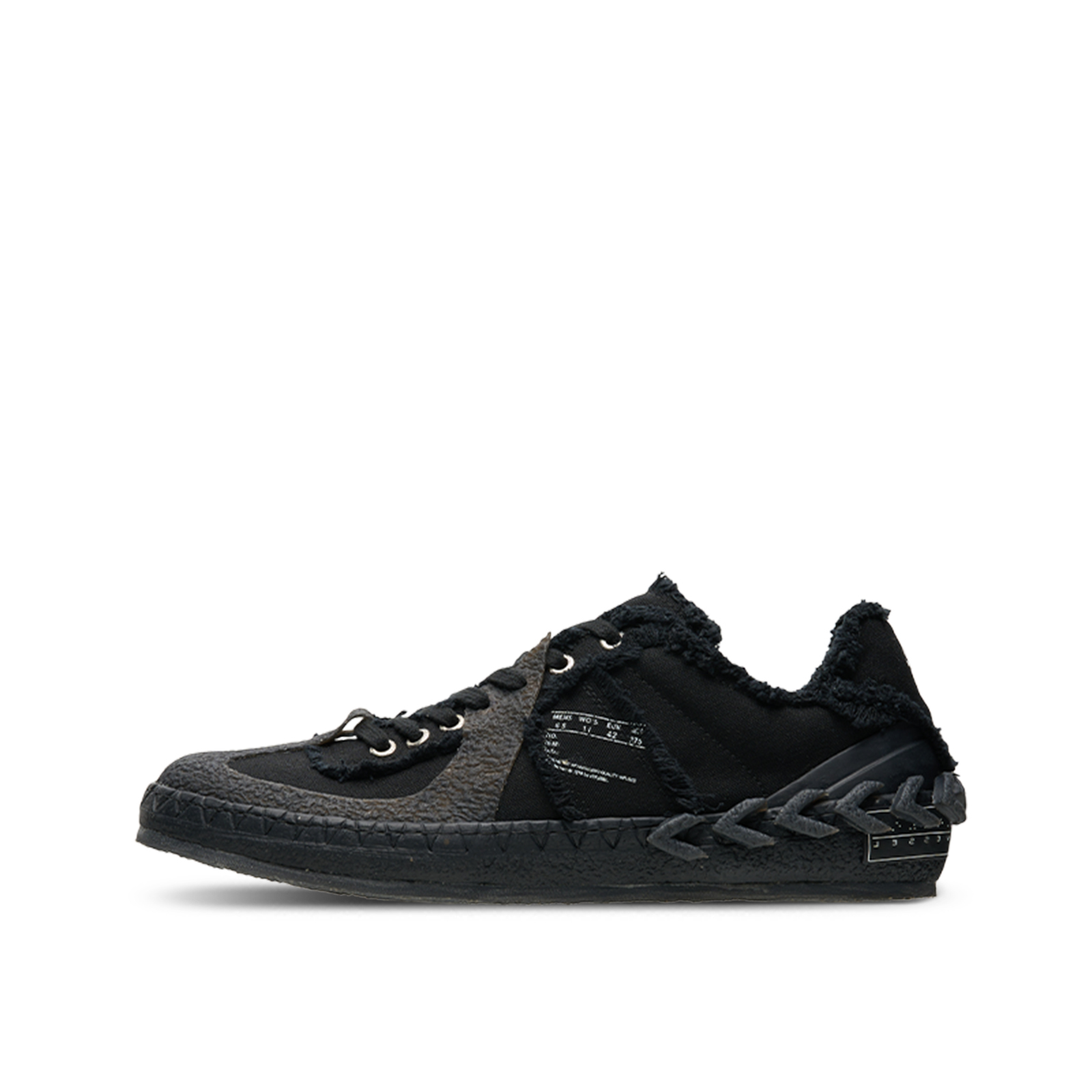 【代購】VESSEL T Front Low top Skateboard Shoes Unisex Omnipotent Black F24X46B