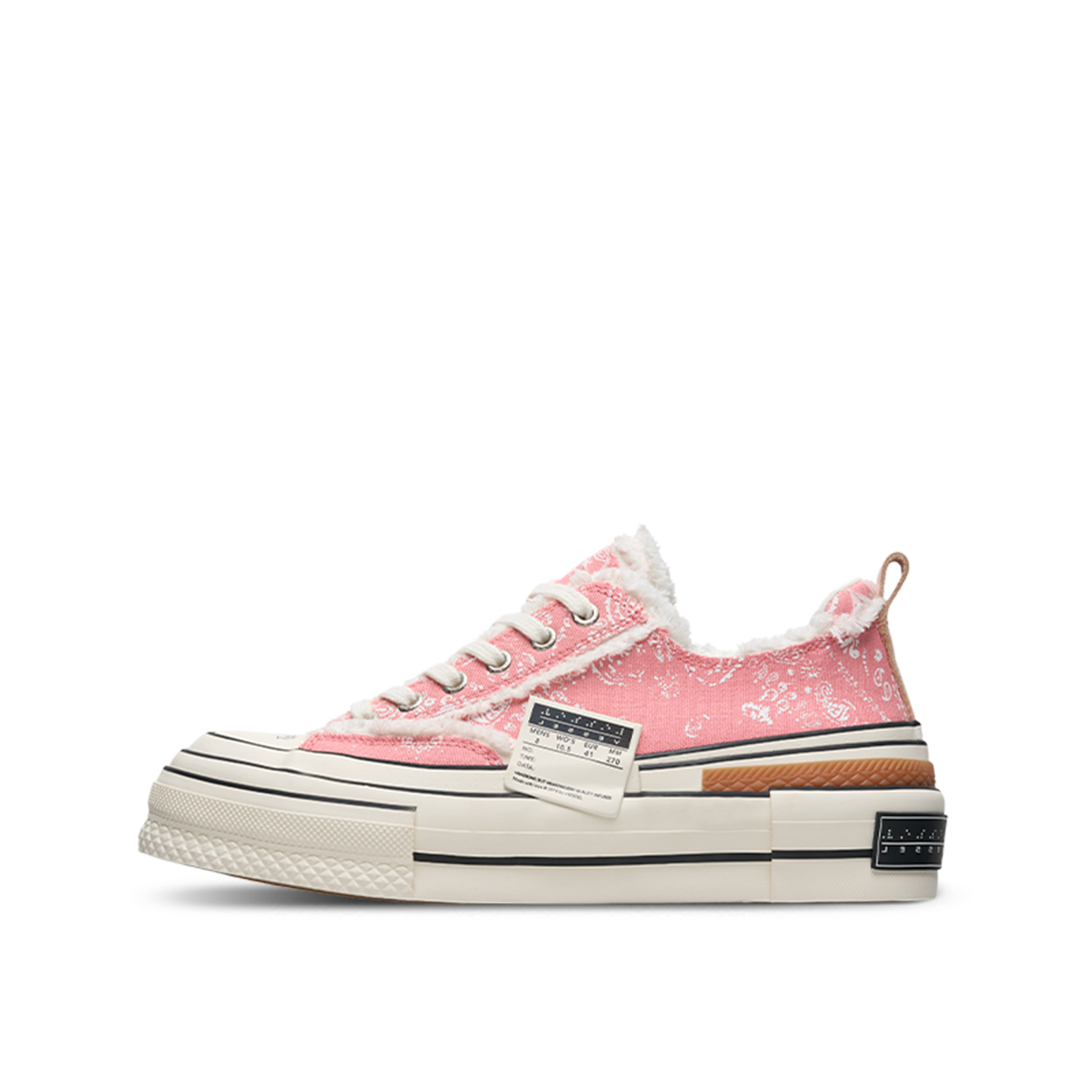 【代購】VESSEL Low top Canvas Shoes Unisex Pink Litchi F24X08P