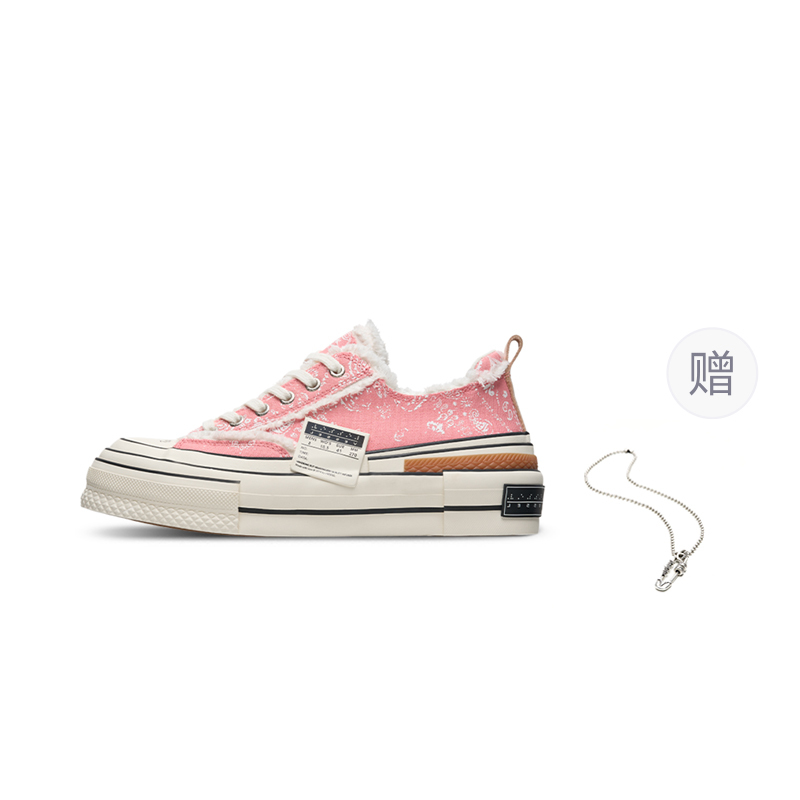 【代購】VESSEL Low top Canvas Shoes Unisex Pink Litchi F24X08P