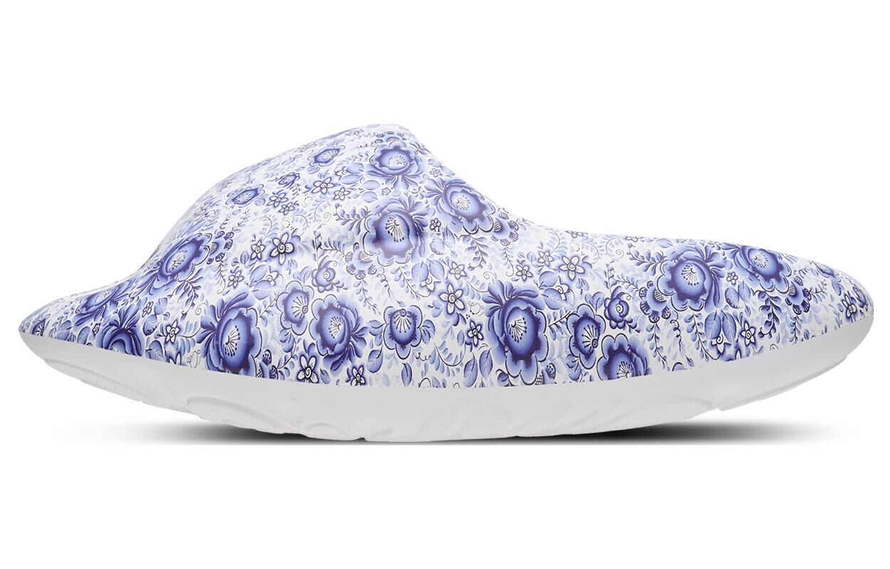 【代購】VESSEL Slip Resistant Abrasion Resistant Slide Slippers Unisex Blue White S23X20B