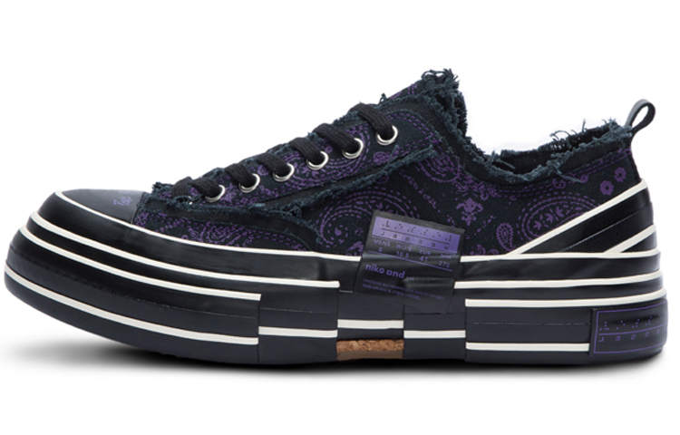 【代購】Niko And... x VESSEL Low top Canvas Shoes Unisex Purple F20X011P