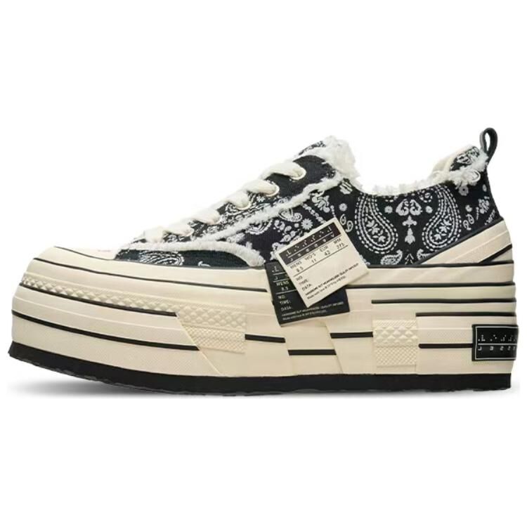【代購】VESSEL Paisley Double Label Ladder Shoes Party Low top Canvas Shoes Unisex S24X26YB