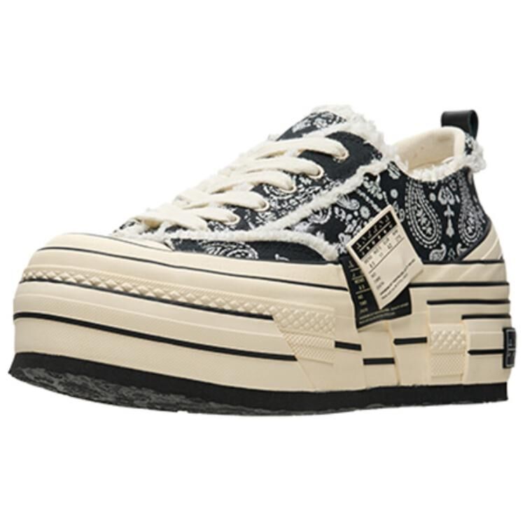 【代購】VESSEL Paisley Double Label Ladder Shoes Party Low top Canvas Shoes Unisex S24X26YB