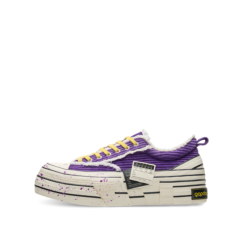 【代購】Gapday x VESSEL Low top Canvas Shoes Unisex Purple F24X62P
