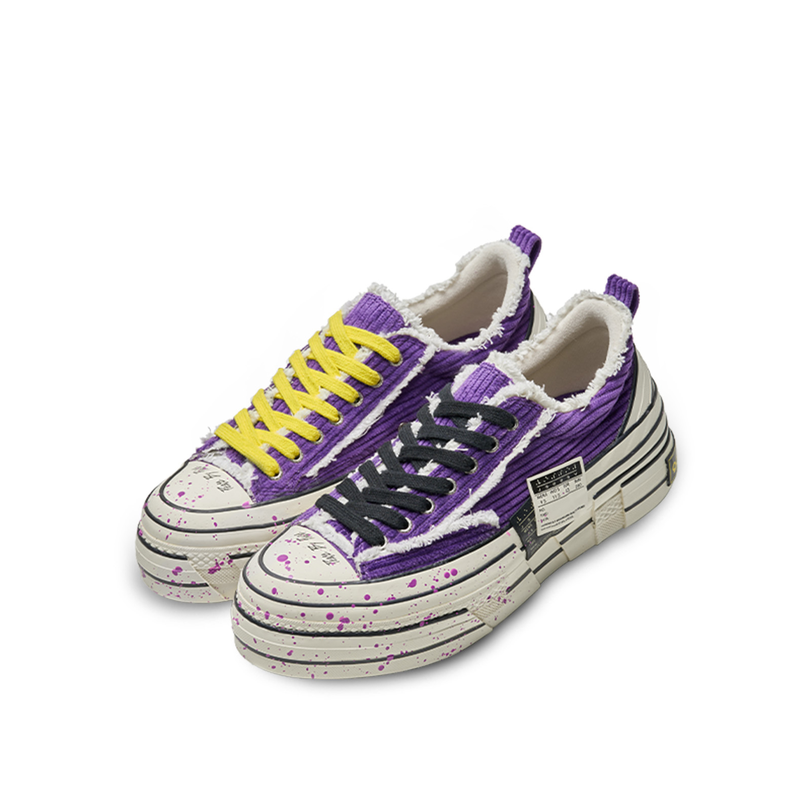 【代購】Gapday x VESSEL Low top Canvas Shoes Unisex Purple F24X62P