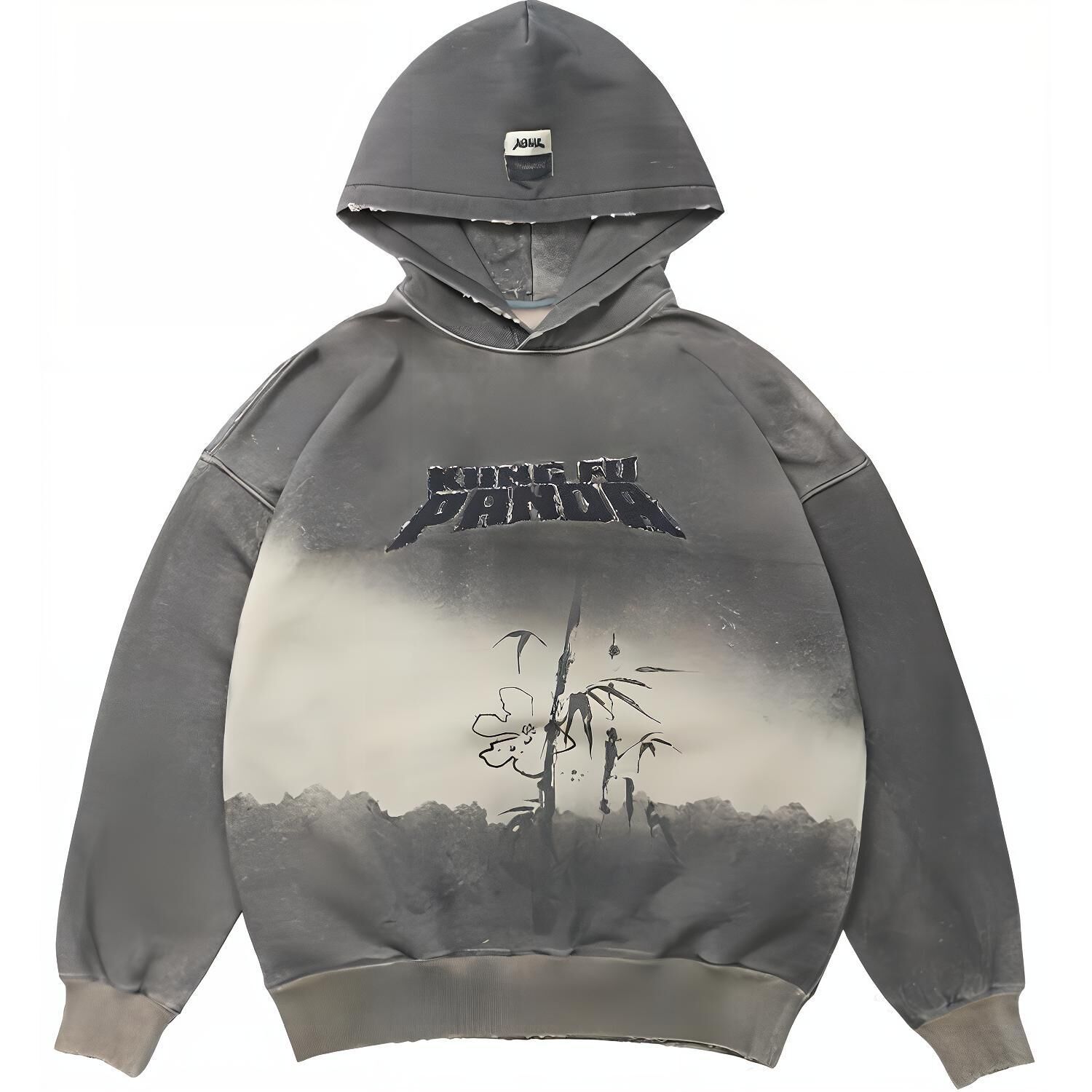 【代購】VESSEL x KUNG FU PANDA Sweatshirt Unisex Gray Y24X646B