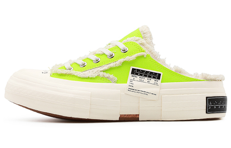【代購】VESSEL Closed Toe Slippers Unisex Neon Green S20X005YH