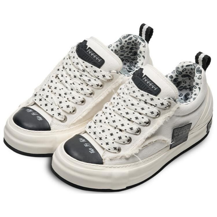 【代購】Ron English X FELIX x VESSEL Height Increasing Low top Canvas Shoes Unisex White S24X12W