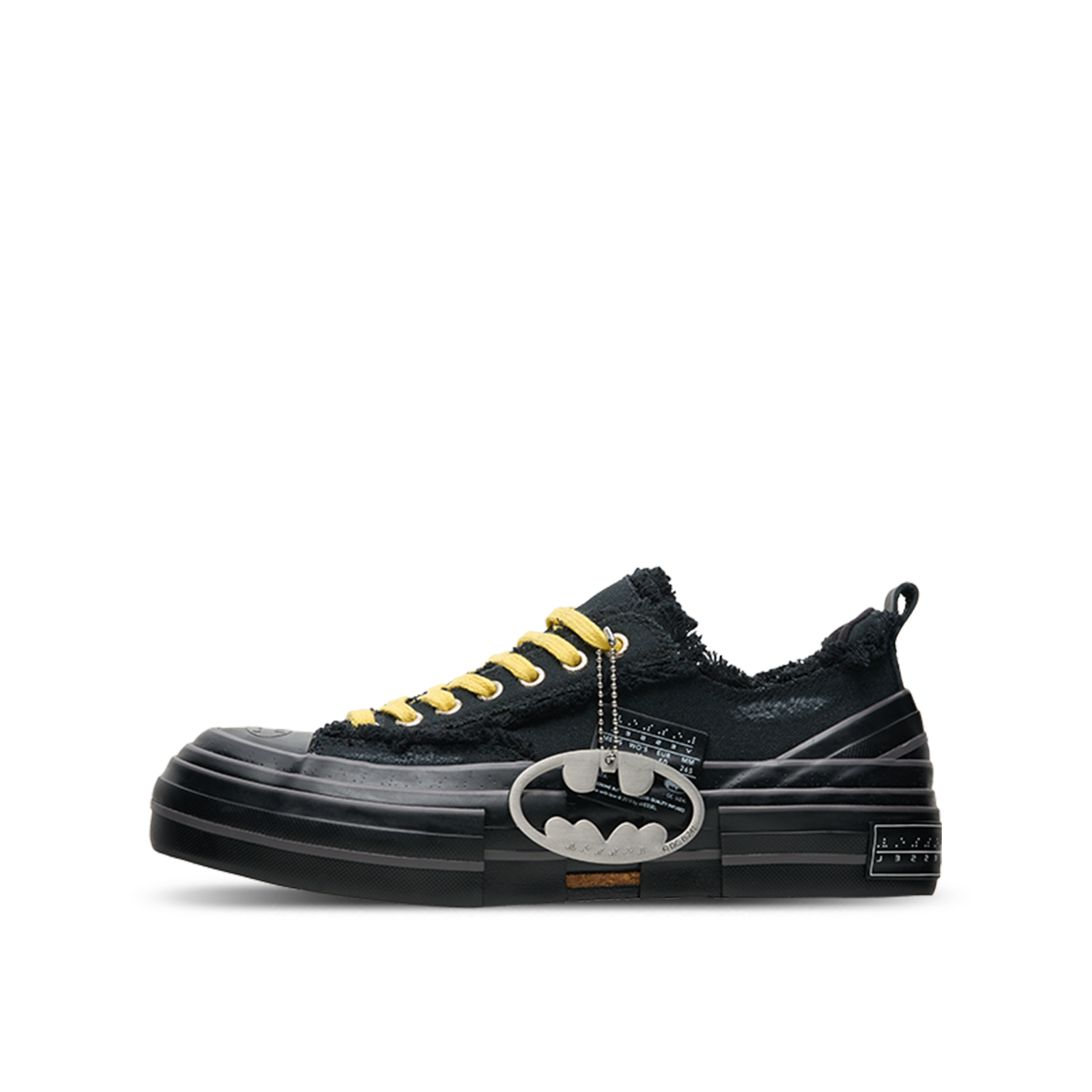 【代購】XVESSEL x BIANFUXIA Low top Canvas Shoes Unisex Black F24X53B