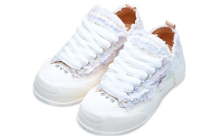 【代購】VESSEL G.O.P. 2.0 MARSHMALLOW Lavender Tweed Lows Low top Canvas Shoes Unisex Tweed Cotton Candy, Purple F22X63P