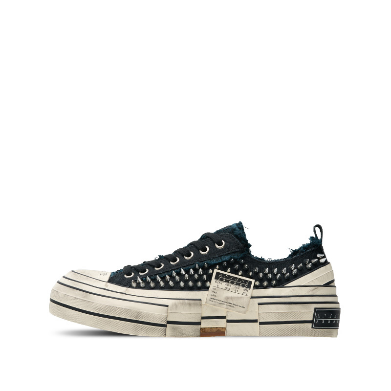 【代購】XVESSEL Canvas Shoes Unisex Low Top White S23X18B-DW