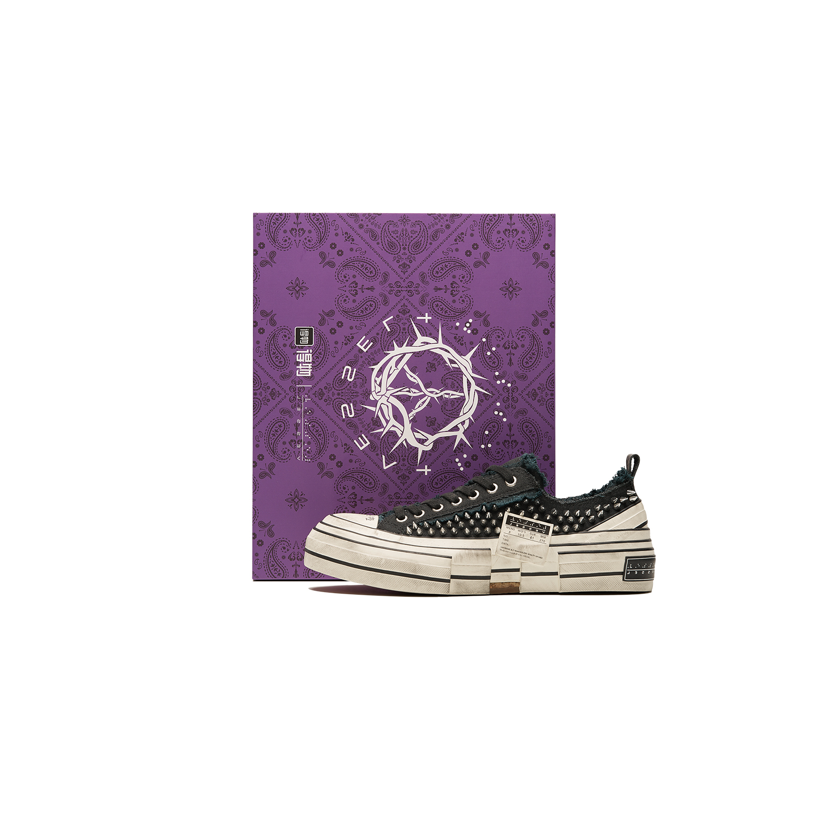 【代購】XVESSEL Canvas Shoes Unisex Low Top White S23X18B-DW