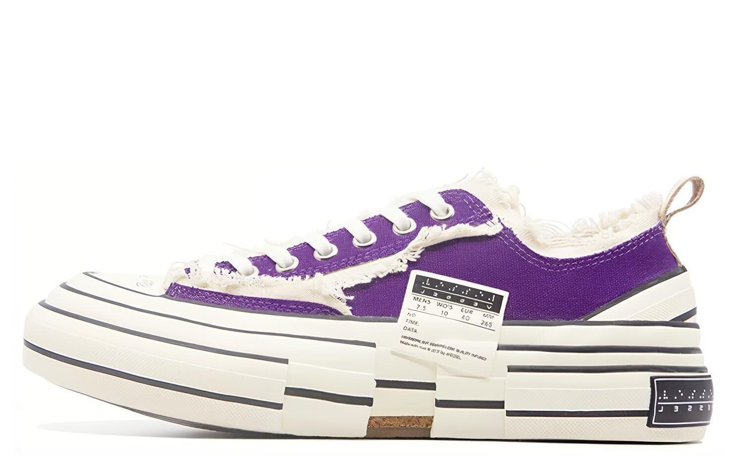 【代購】VESSEL G.O.P. Lows Low top Skateboard Shoes Unisex Purple S19X001V