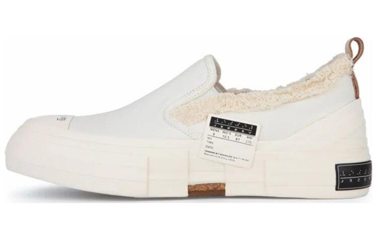 【代購】XVESSEL G.O.P. White Slip On Comfortable Cushioning Low top Casual Shoes Unisex White S21X16W