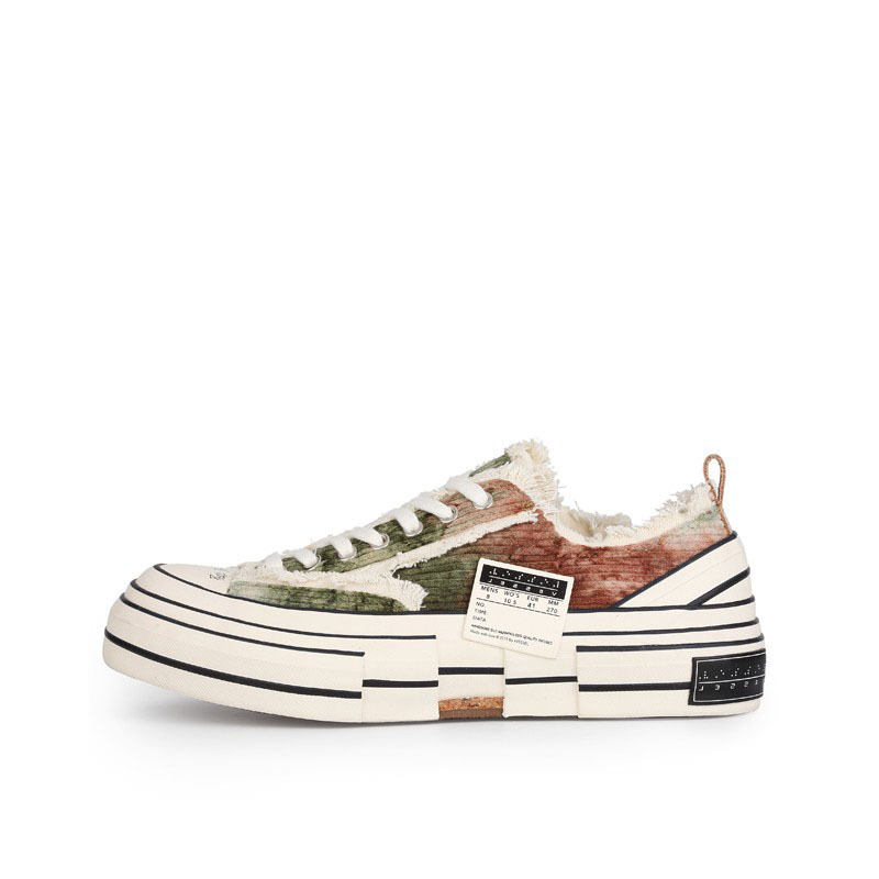 【代購】VESSEL Low top Canvas Shoes Unisex Brown S21X15H