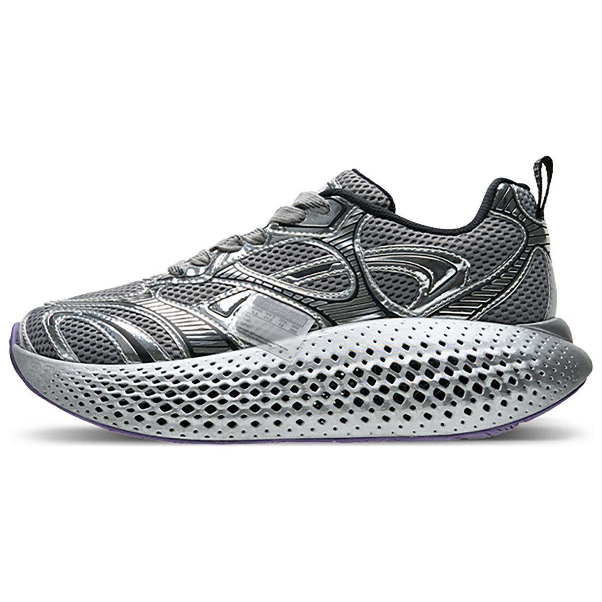 【代購】XVESSEL x HajimeSorayama Low top Casual Shoes Unisex Silver White S25X73WS