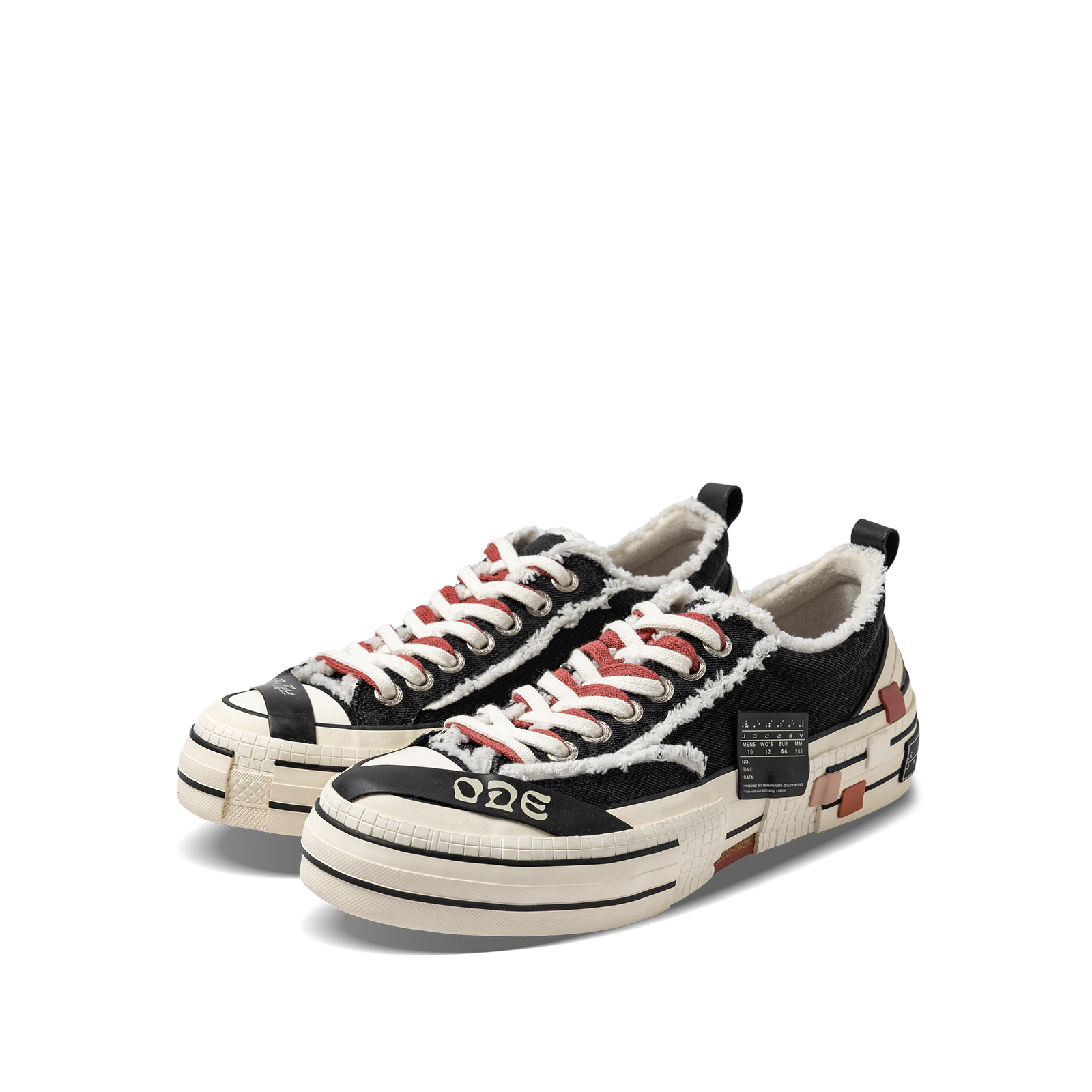 【代購】XVESSEL x ODE Cushioning Abrasion Resistant Height Increasing Low top Skateboard Shoes Unisex S25X91B