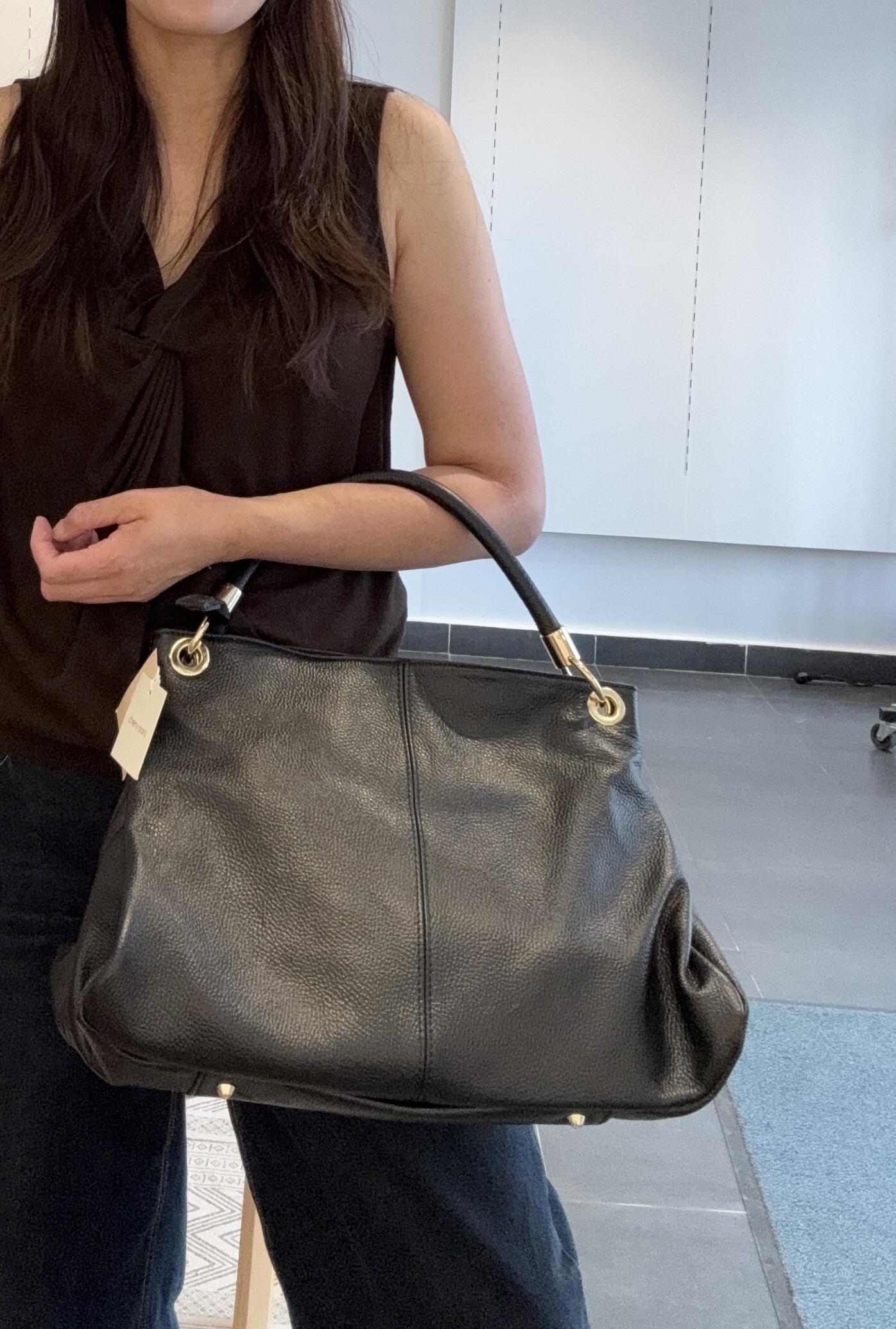 Cherry Paris Leather LESLIE - 4225 Black 黑色