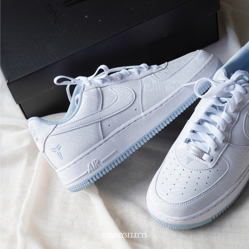 【代購】Kobe Bryant × Nike Air Force 1 Low "Armory Blue" 白藍 IB0018-103