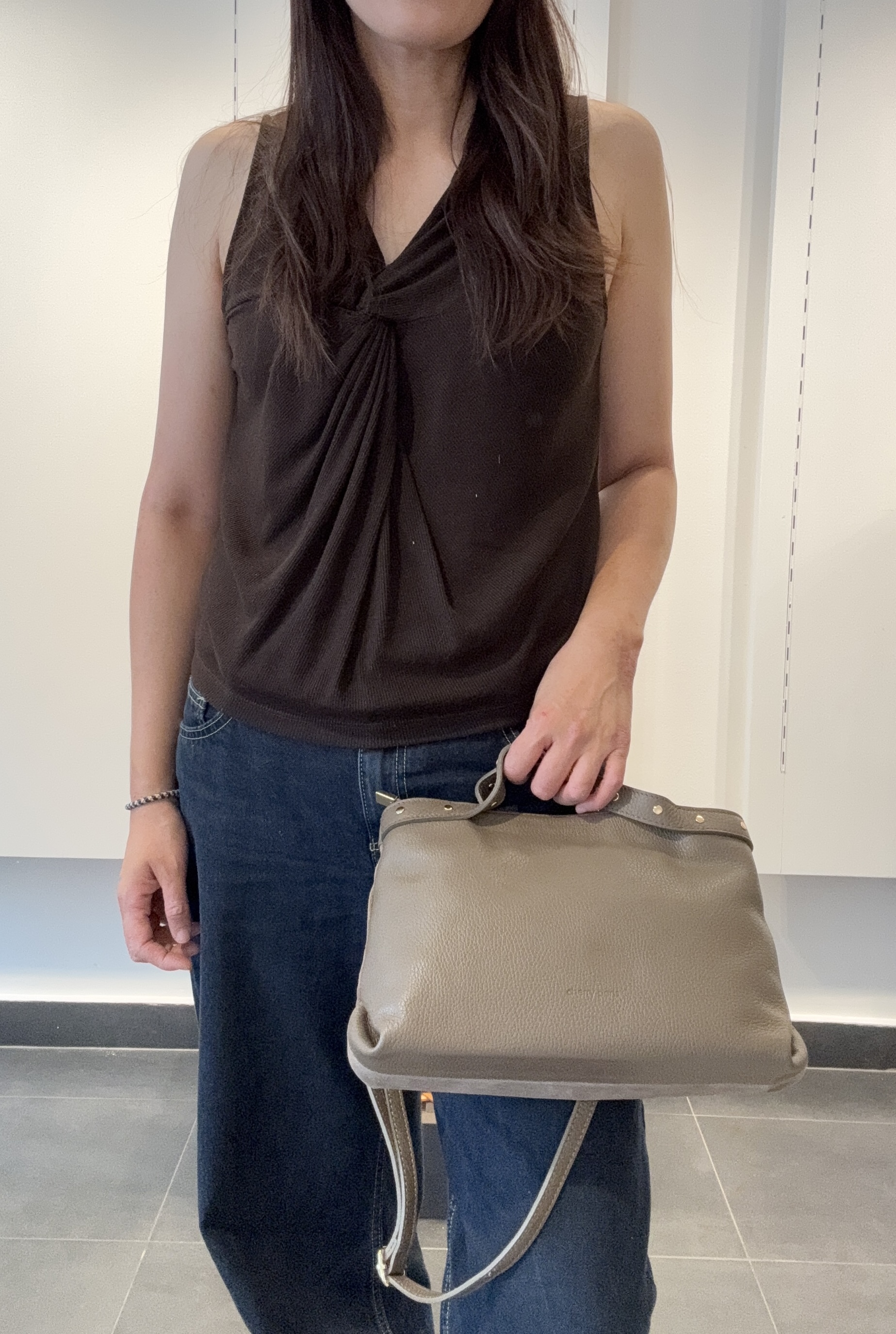 Cherry Paris Leather MAGDA SUÈDE - 4237 Taupe 灰褐色