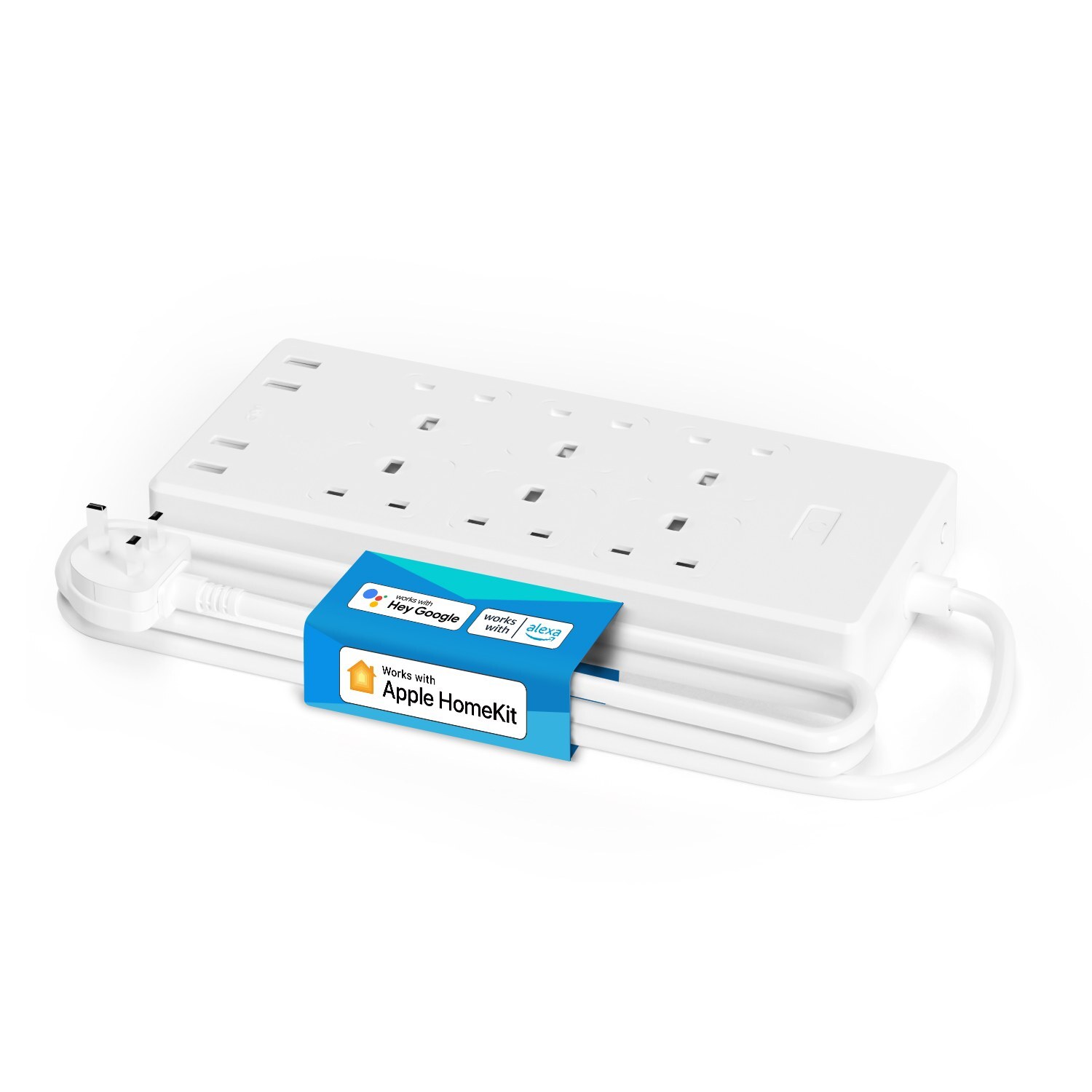 Meross Smart Wi-Fi Surge Protector 智能防雷拖板 (6位插座 + 4 USB) | MSS426 | Apple Homekit