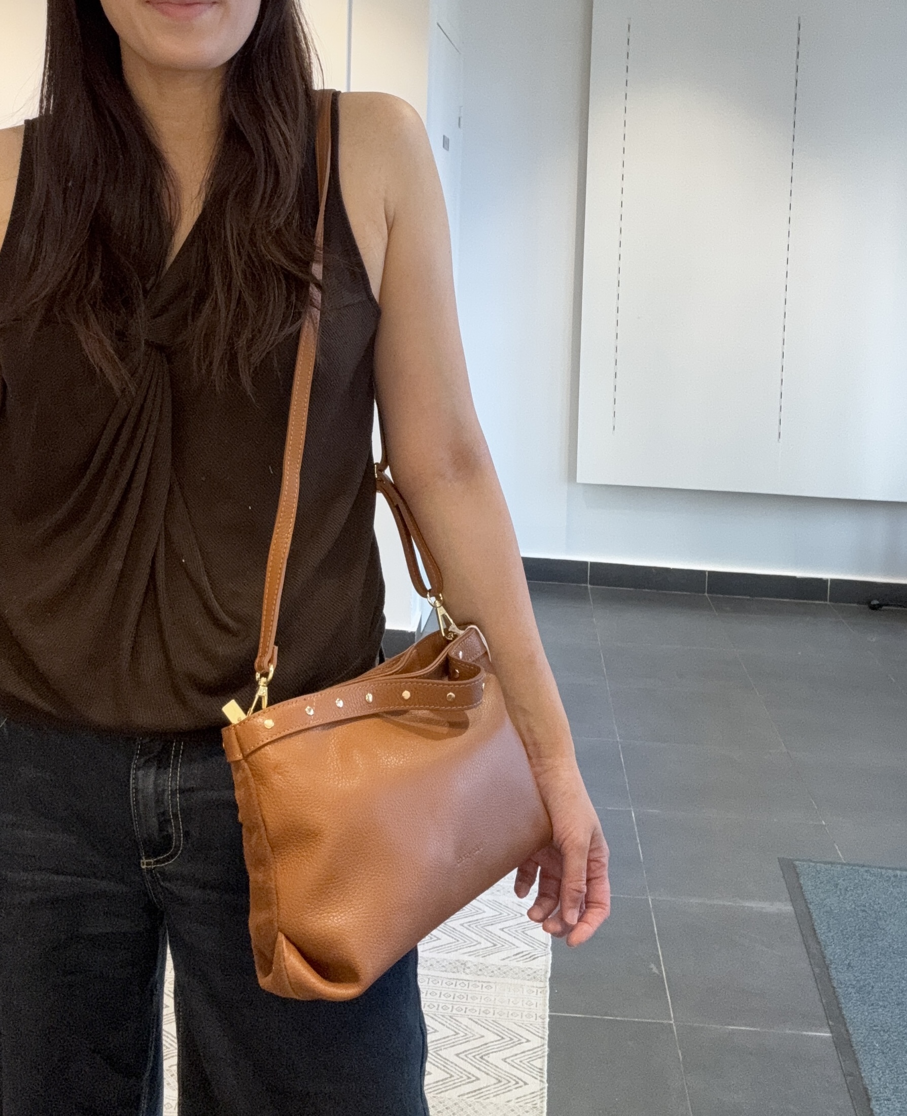 Cherry Paris Leather MAGDA SUÈDE - 4237 Camel 焦糖色