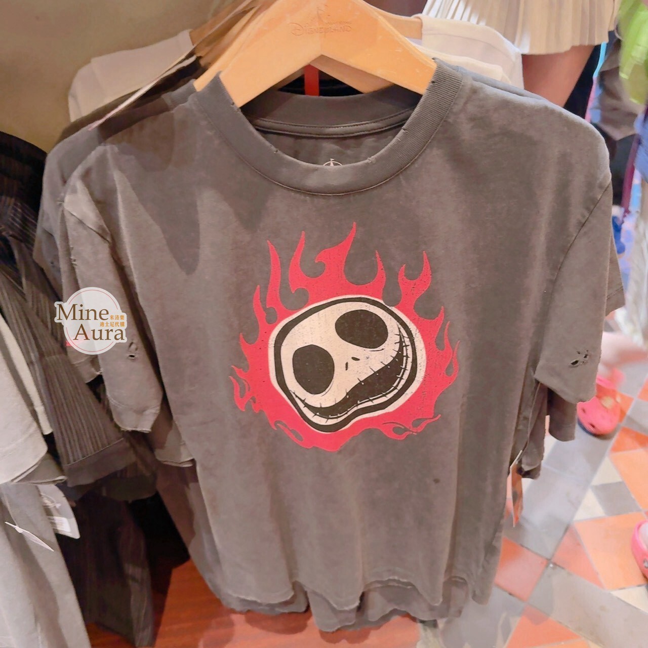 2026 萬聖節限定 傑克 Jack 大頭 圖案 成人 上衣 短T 聖誕夜驚魂 The Nightmare Before Christmas -香港迪士尼樂園