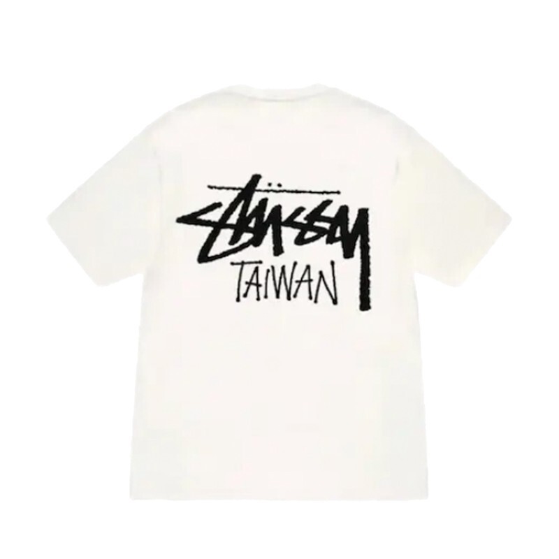 限量現貨 Stussy Stock Taiwan Tee 台灣限定 短T 白色
