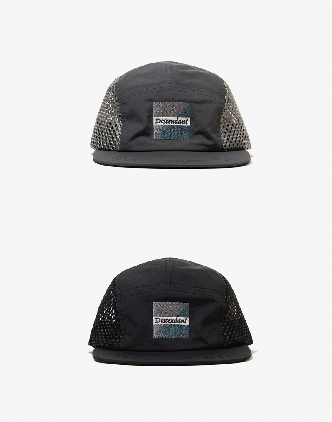 [Instock] DESCENDANT SS26 MAHI MAHI 5PANEL | Black / Gray