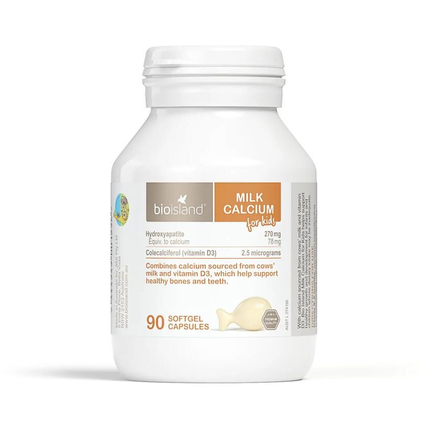Bioisland嬰幼兒天然乳鈣 90粒