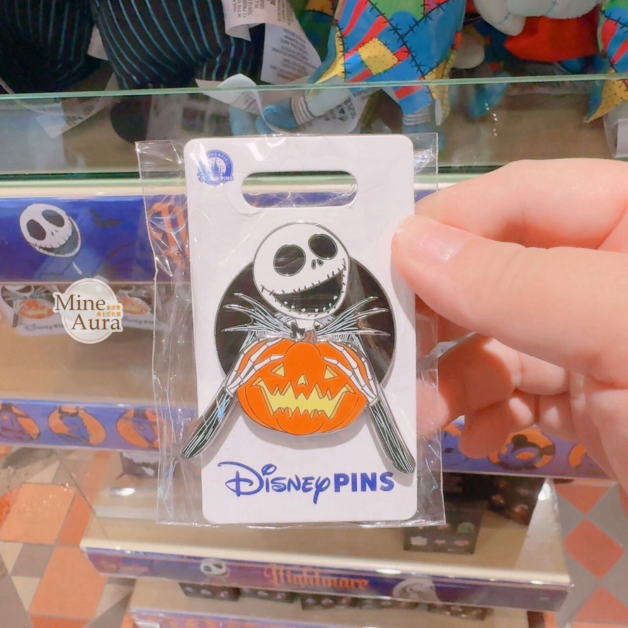 2026 萬聖節限定 傑克 Jack 造型 徽章 PIN 聖誕夜驚魂 The Nightmare Before Christmas -香港迪士尼樂園