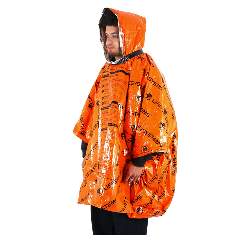 Lifemarque Li-systems Heatshield Poncho 反光熱能求生雨衣 / 聚熱保暖斗篷 (可重複使用)