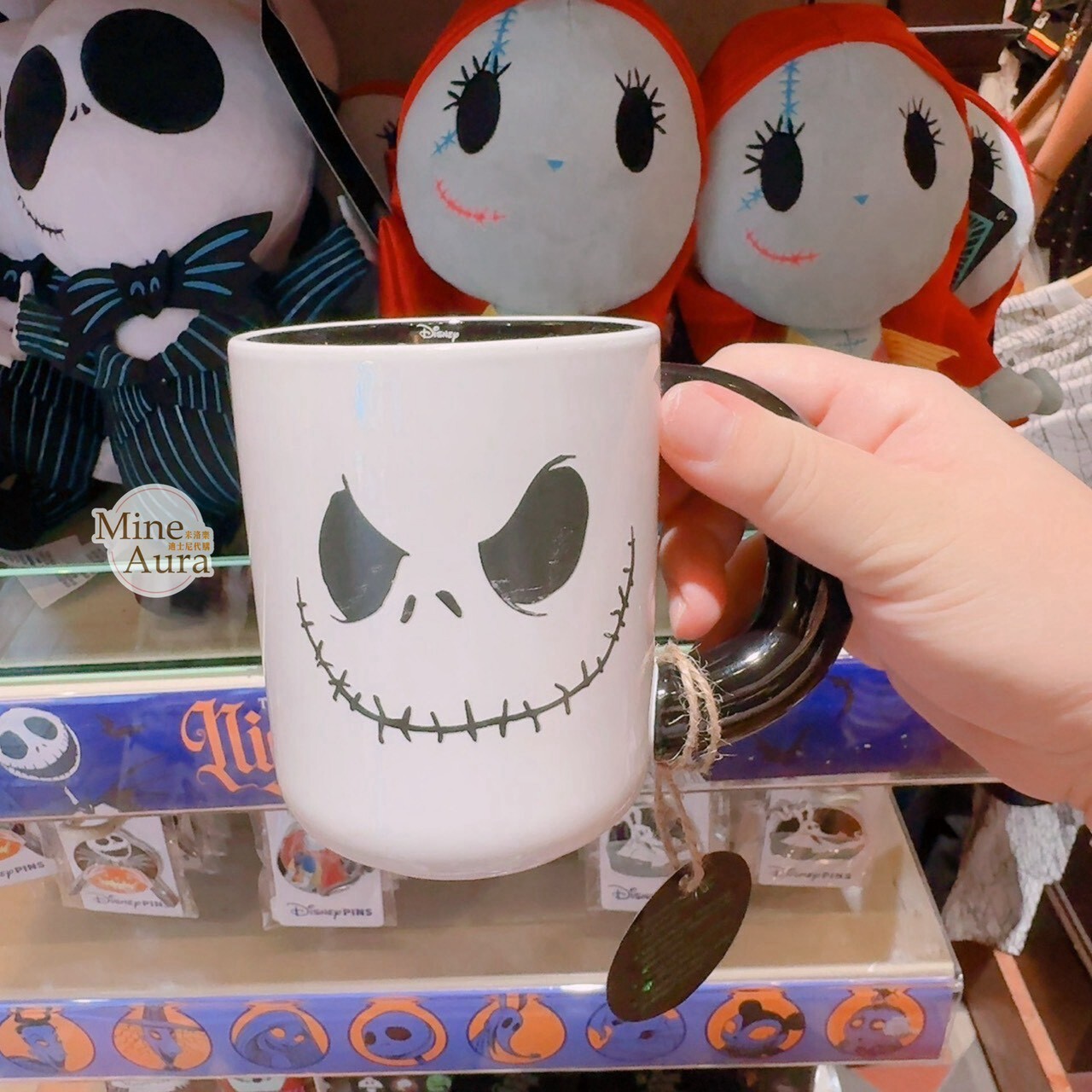 2026 萬聖節限定 傑克 Jack 圖案 陶瓷馬克杯 水杯 聖誕夜驚魂 The Nightmare Before Christmas -香港迪士尼樂園