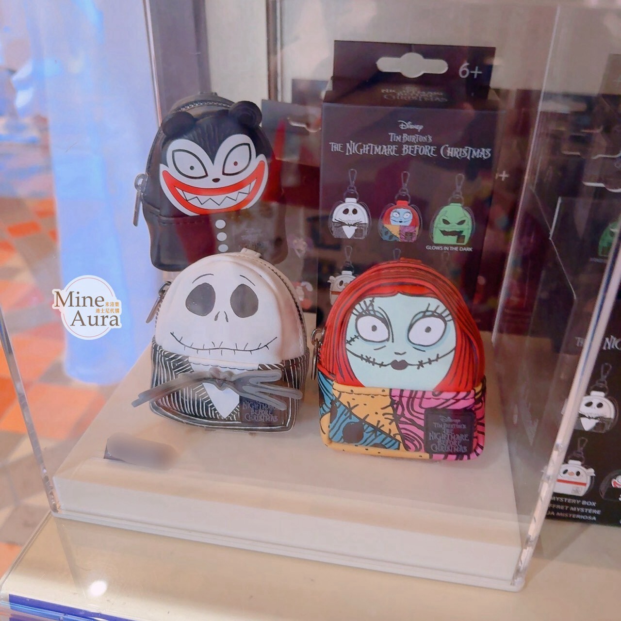 2026 萬聖節限定 聖誕夜驚魂 The Nightmare Before Christmas 迷你後背包造型 零錢包 鑰匙圈 吊飾 盲選盒 盲盒 -香港迪士尼樂園