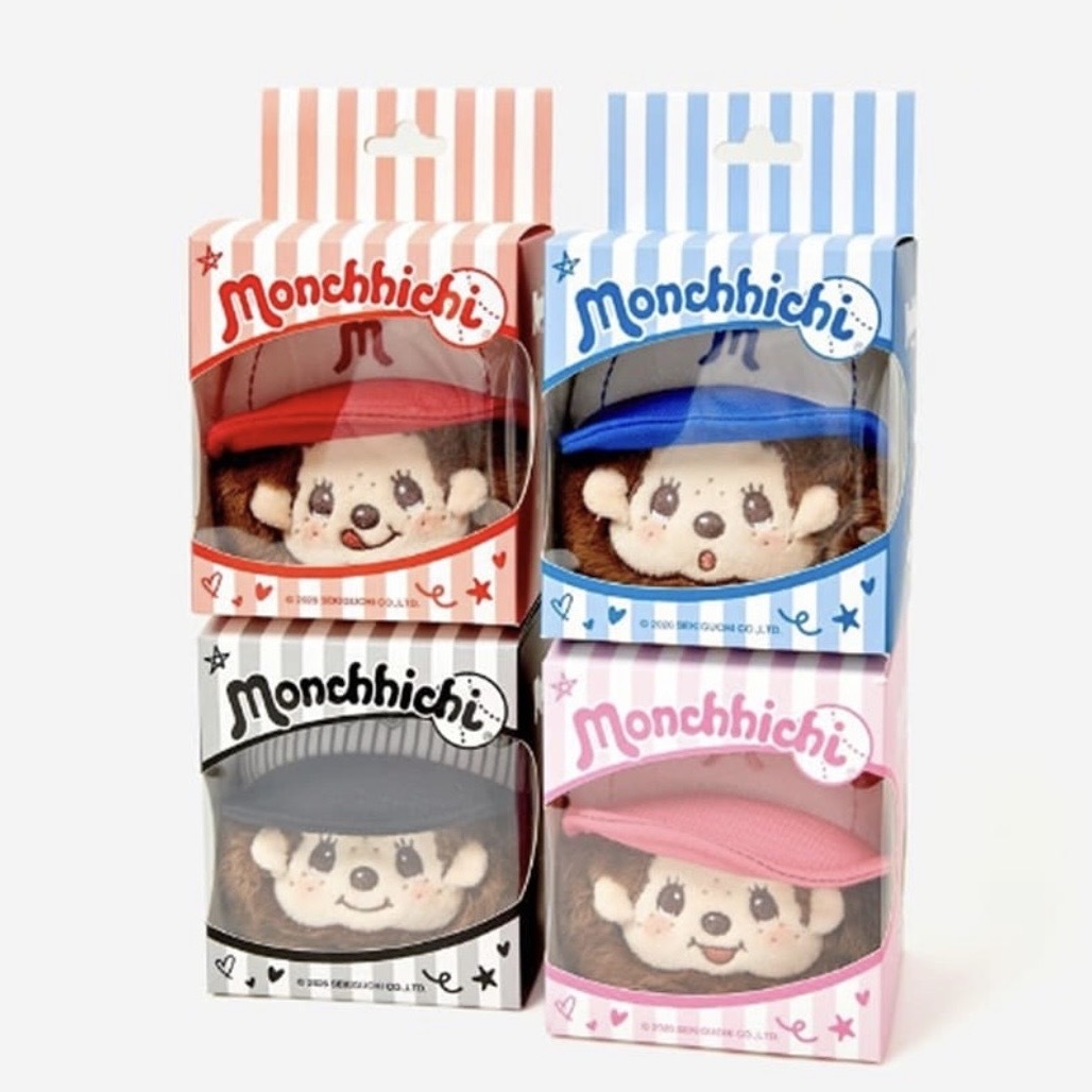 MONCHHICHI 棒球帽蒙奇奇 耳機包 收納小包 零錢包 共四款