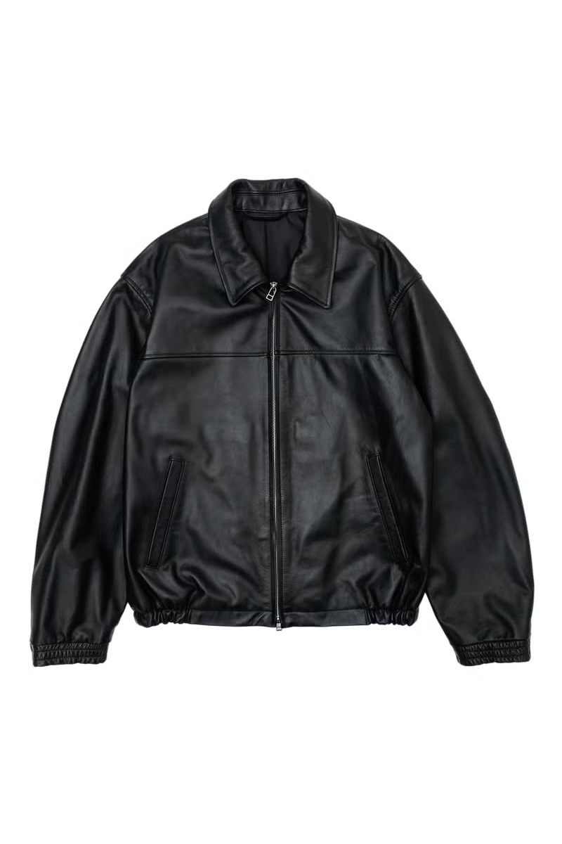 UNIVERSAL PRODUCTS LEATHER JACKET (2COL)