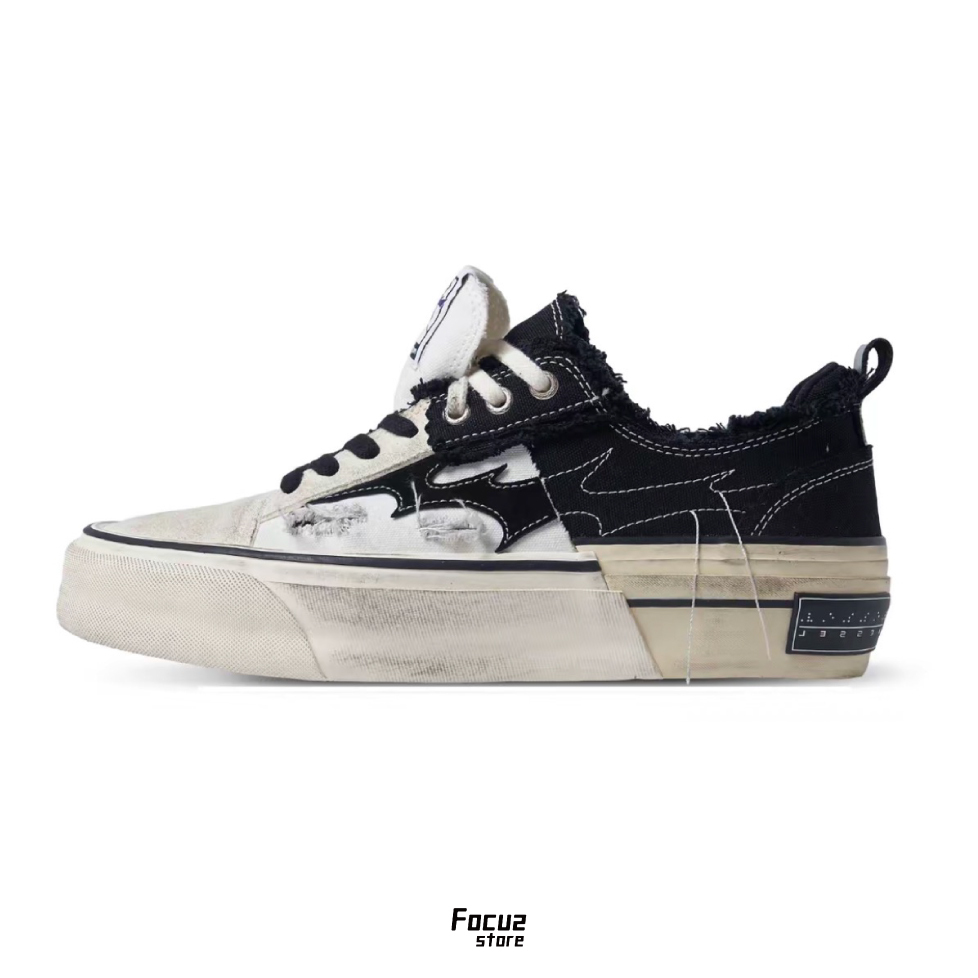 【Focus Store】預購 Revenge Storm x Xvessel "Black White" 黑白 閃焰 解構鞋 F26X124B