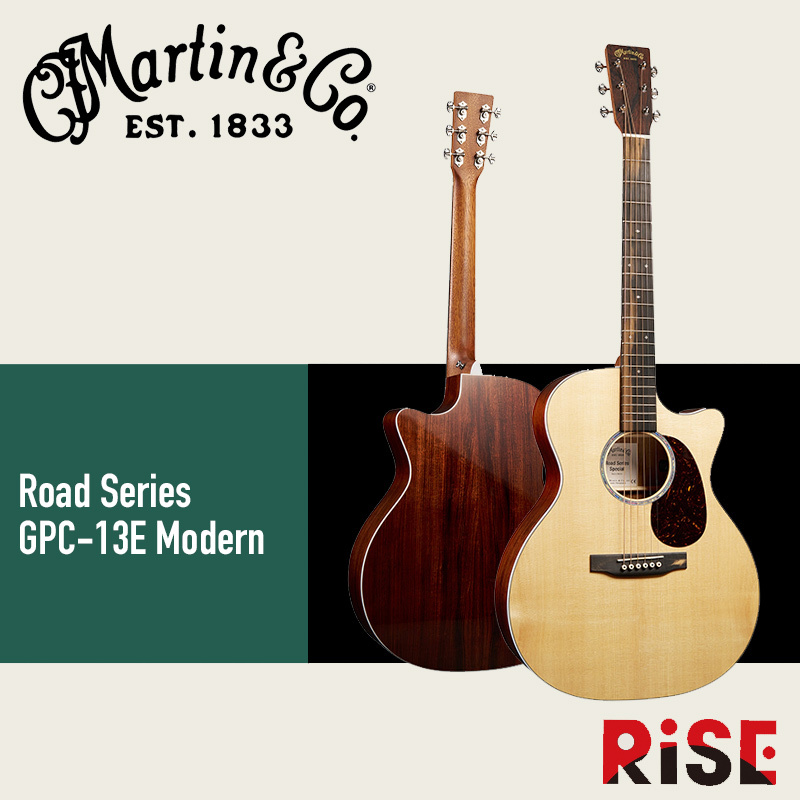 Martin Road Series GPC-13E Modern 雲杉 全單板 木吉他