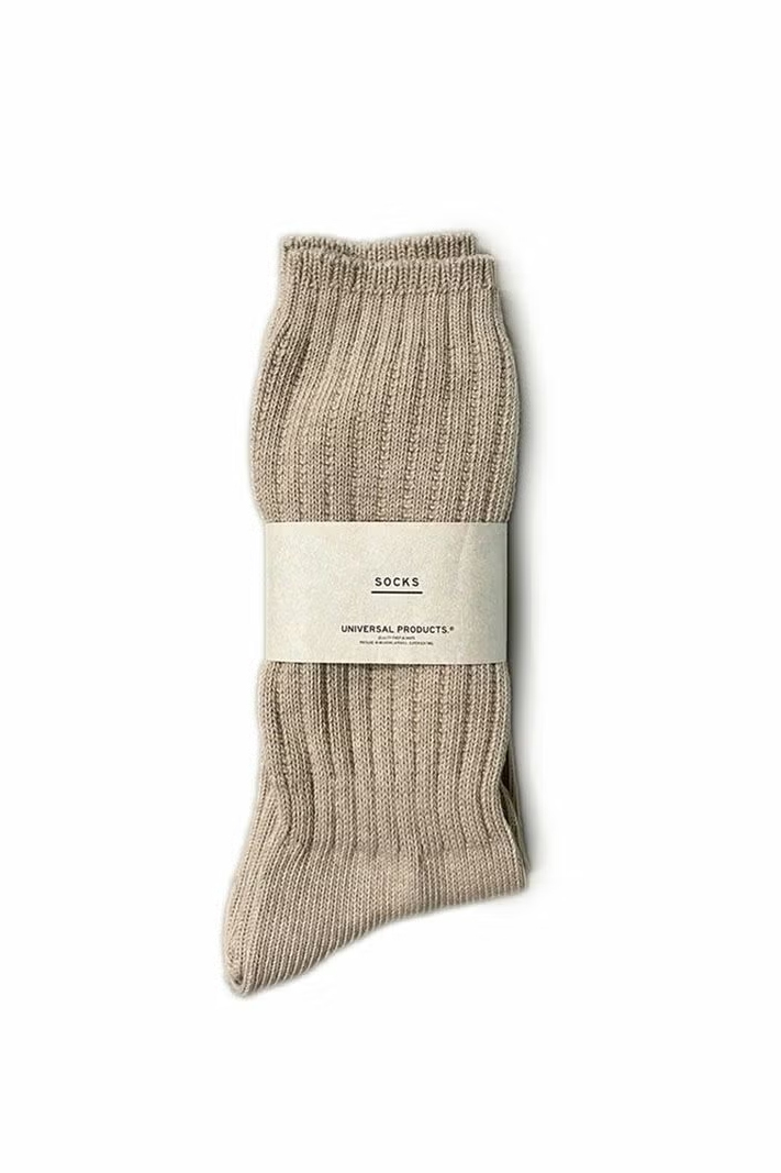 UNIVERSAL PRODUCTS 2P LONG SOCKS LOOSE (3COL)